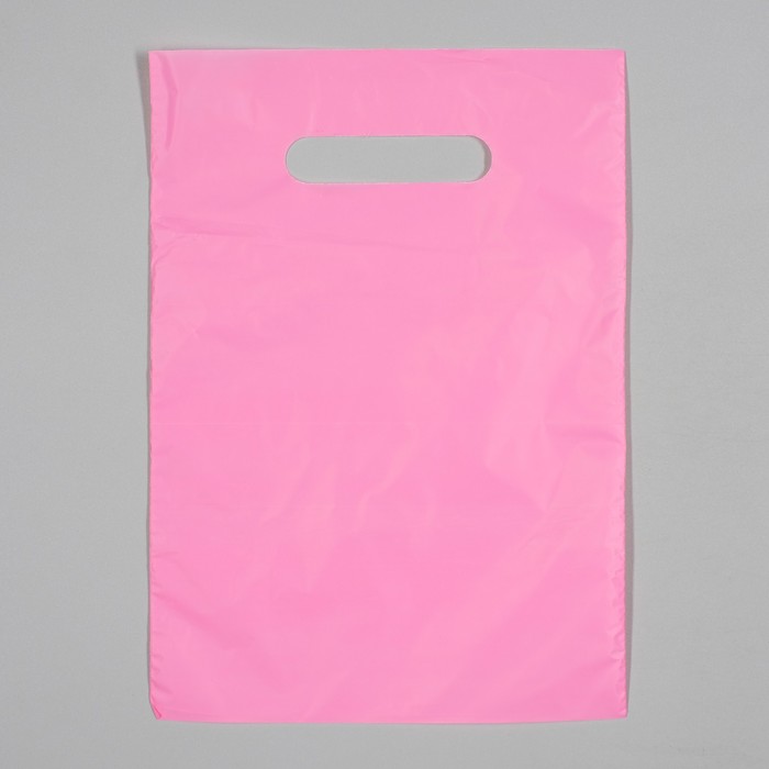 Пакет полиэтиленовый, с вырубной ручкой, розовый, 20 х 30, 33 мкм, Пакеты соэкструзия (с эффектом "бумаги")
Пакет полиэтиленовый, с вырубной ручкой, розовый, 20 х 30, 33 мкм, Пакеты соэкструзия (с эффектом "бумаги")