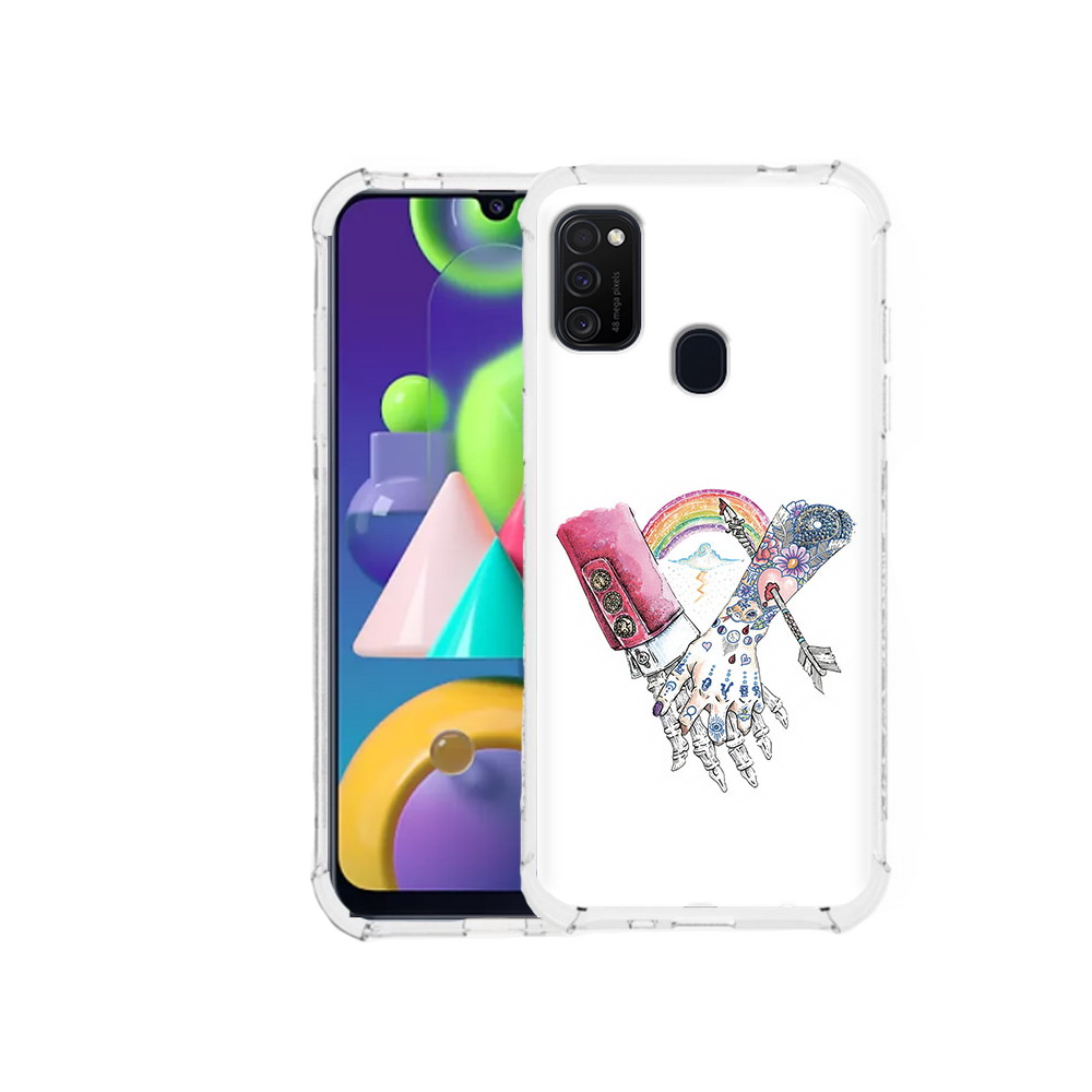 Чехол MyPads Tocco для Samsung Galaxy M21 абстракция руки в татуировках (PT147110.591.212), Прозрачный, Tocco
Чехол MyPads Tocco для Samsung Galaxy M21 абстракция руки в татуировках (PT147110.591.212), Прозрачный, Tocco