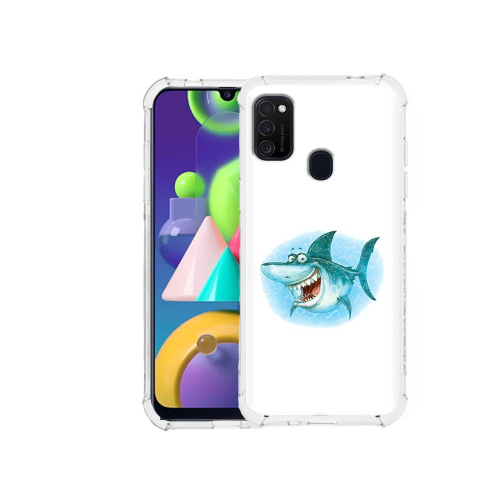 Чехол MyPads Tocco для Samsung Galaxy M21 веселая акула (PT147110.591.261), Прозрачный, Tocco
Чехол MyPads Tocco для Samsung Galaxy M21 веселая акула (PT147110.591.261), Прозрачный, Tocco