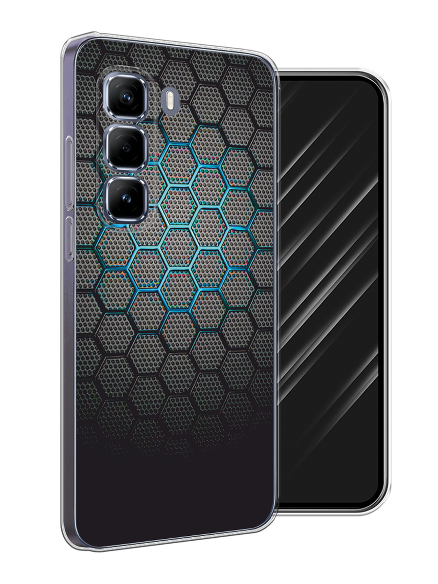 Чехол Awog на Infinix Hot 50 Pro "Бирюзовые соты", Бирюзовый;синий;черный, 3106950-1
Чехол Awog на Infinix Hot 50 Pro "Бирюзовые соты", Бирюзовый;синий;черный, 3106950-1