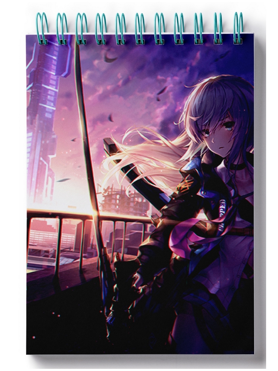 Блокнот DRABS Аниме Warrior Girl with Sword 
Блокнот DRABS Аниме Warrior Girl with Sword