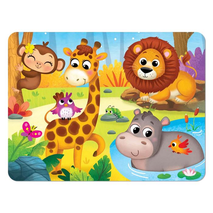 Пазл Puzzle Time Веселые зверята 24эл 7005845, 7005845-1
Пазл Puzzle Time Веселые зверята 24эл 7005845, 7005845-1