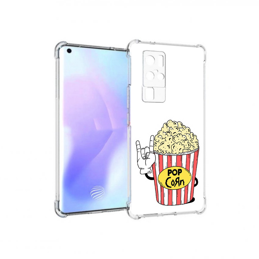 Чехол MyPads Tocco для Vivo X50 Pro крутой попкорн (PT226970.404.427), Прозрачный, Tocco 
Чехол MyPads Tocco для Vivo X50 Pro крутой попкорн (PT226970.404.427), Прозрачный, Tocco