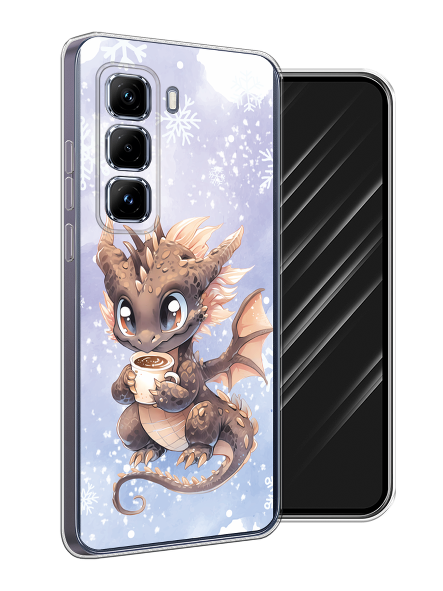 Чехол Awog на Infinix Hot 50 Pro Plus "Дракончик с кружкой тёмный", Бежевый;розовый;серый, 3107050-1
Чехол Awog на Infinix Hot 50 Pro Plus "Дракончик с кружкой тёмный", Бежевый;розовый;серый, 3107050-1