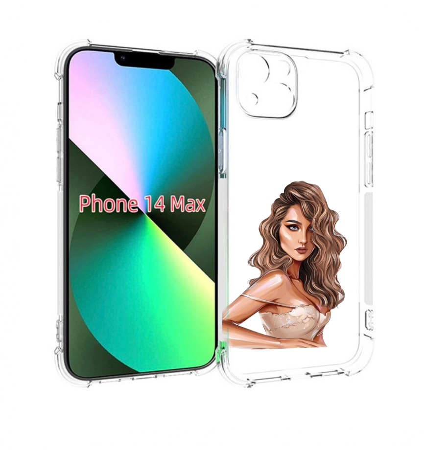 Чехол MyPads Кудрявая-девушка женский для iPhone 14 Plus (6.7), Прозрачный, Tocco
Чехол MyPads Кудрявая-девушка женский для iPhone 14 Plus (6.7), Прозрачный, Tocco