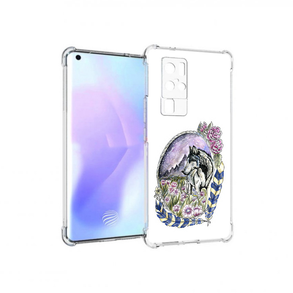 Чехол MyPads Tocco для Vivo X50 Pro нарисованный волк в цветах с перьями, Прозрачный, Tocco
Чехол MyPads Tocco для Vivo X50 Pro нарисованный волк в цветах с перьями, Прозрачный, Tocco
