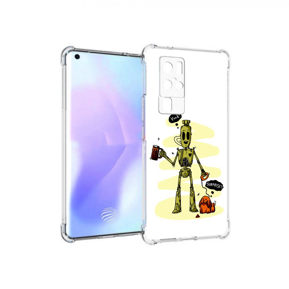 Чехол MyPads Tocco для Vivo X50 Pro прикольный робот (PT226970.404.557), Прозрачный, Tocco
Чехол MyPads Tocco для Vivo X50 Pro прикольный робот (PT226970.404.557), Прозрачный, Tocco