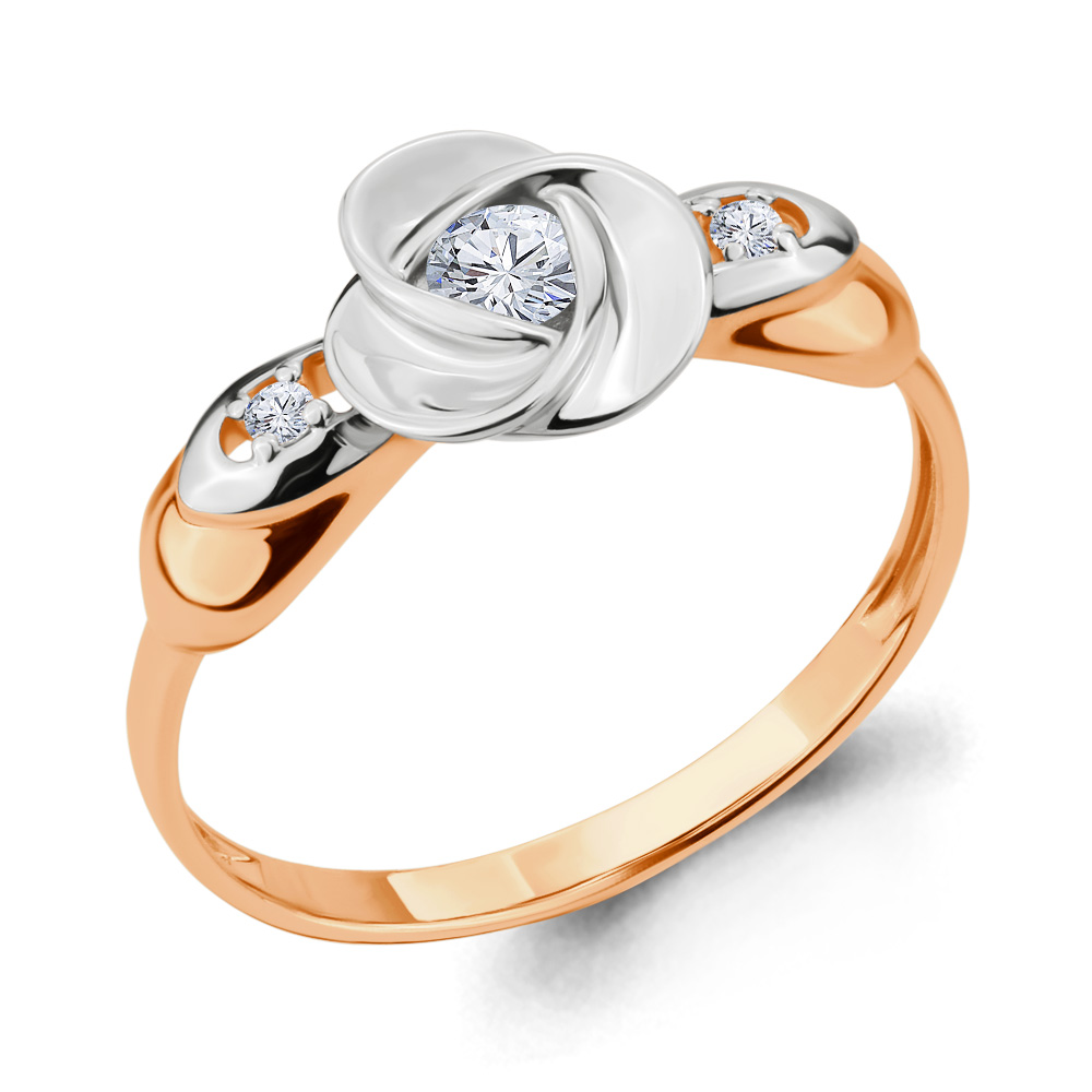 Кольцо из красного золота с бриллиантом Aquamarine Aquamarine 963421Ак_585_кз р, 963421Ак_585_кз
Кольцо из красного золота с бриллиантом Aquamarine Aquamarine 963421Ак_585_кз р, 963421Ак_585_кз