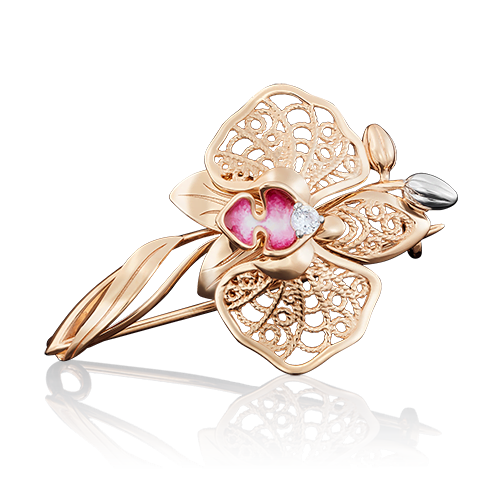Брошь из золота с фианитом/эмалью PLATINA jewelry 04-0170-00-401-1110-48_0, 04-0170-00-401-1110-48_0
Брошь из золота с фианитом/эмалью PLATINA jewelry 04-0170-00-401-1110-48_0, 04-0170-00-401-1110-48_0
