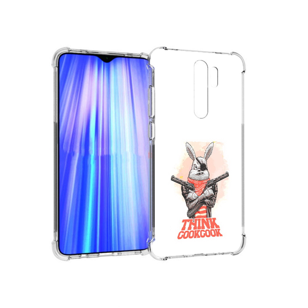 Чехол MyPads Tocco для Xiaomi Redmi Note 8 Pro кролик пират (PT135544.276.419), Прозрачный, Tocco 
Чехол MyPads Tocco для Xiaomi Redmi Note 8 Pro кролик пират (PT135544.276.419), Прозрачный, Tocco