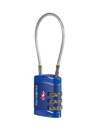 фото Замок багажный samsonite co1-11041 синий