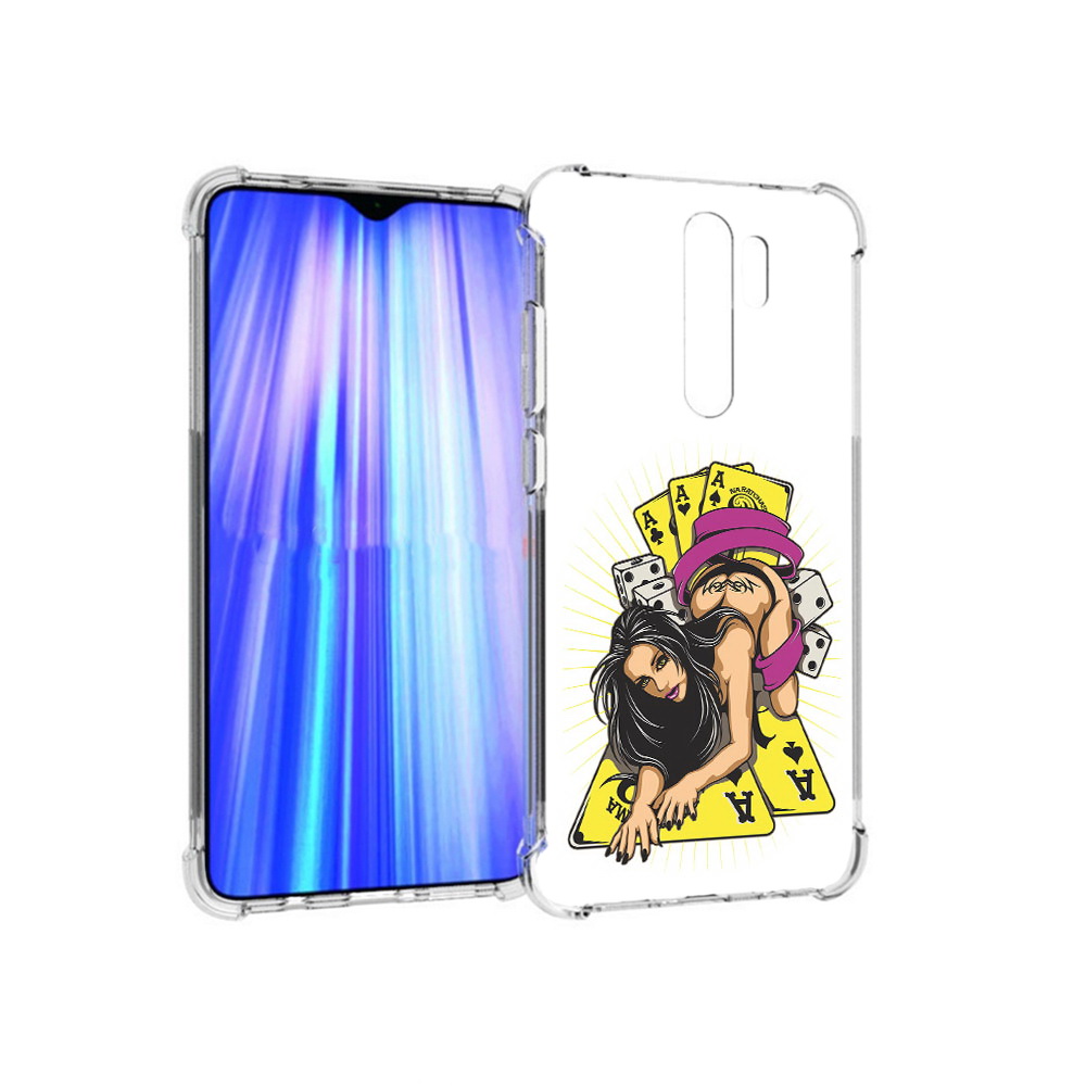 Чехол MyPads Tocco для Xiaomi Redmi Note 8 Pro нарисованная девушка с игровыми картами, Прозрачный, Tocco
Чехол MyPads Tocco для Xiaomi Redmi Note 8 Pro нарисованная девушка с игровыми картами, Прозрачный, Tocco