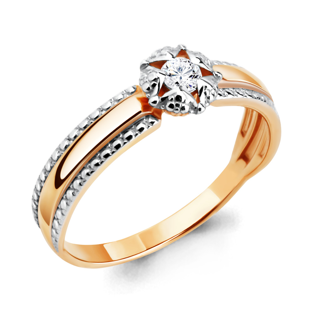 Кольцо из красного золота с бриллиантом Aquamarine Aquamarine 963524к_585_кз р, 963524к_585_кз
Кольцо из красного золота с бриллиантом Aquamarine Aquamarine 963524к_585_кз р, 963524к_585_кз