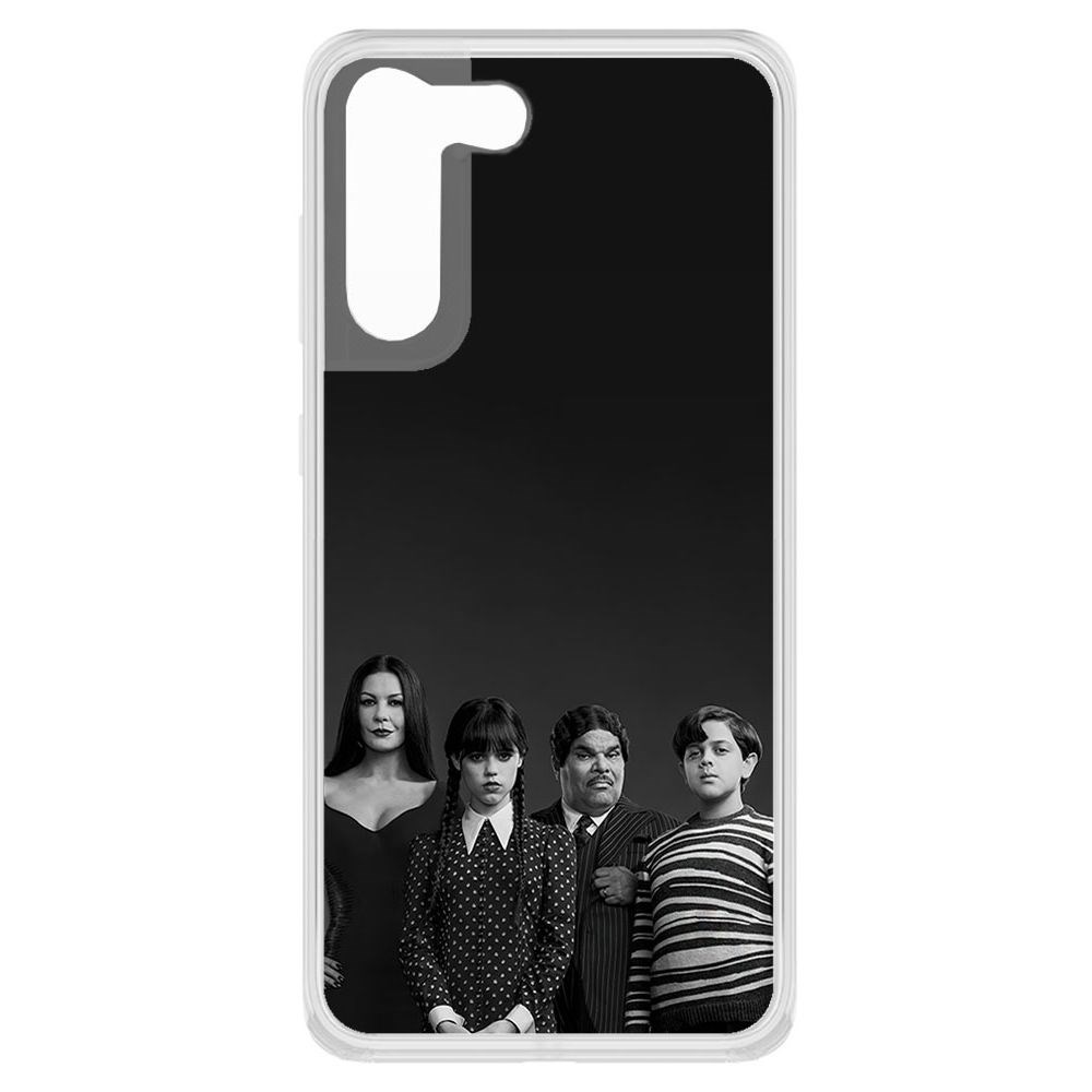 Чехол-накладка Уэнсдей Аддамс - Семейка Аддамс для Samsung Galaxy S21 FE (G990), Прозрачный
Чехол-накладка Уэнсдей Аддамс - Семейка Аддамс для Samsung Galaxy S21 FE (G990), Прозрачный