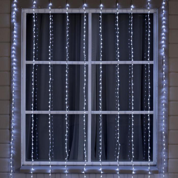 Гирлянда "Водопад" 2 х 3 м , IP44, УМС, прозрачная нить, 800 LED, свечение белое
Гирлянда "Водопад" 2 х 3 м , IP44, УМС, прозрачная нить, 800 LED, свечение белое
