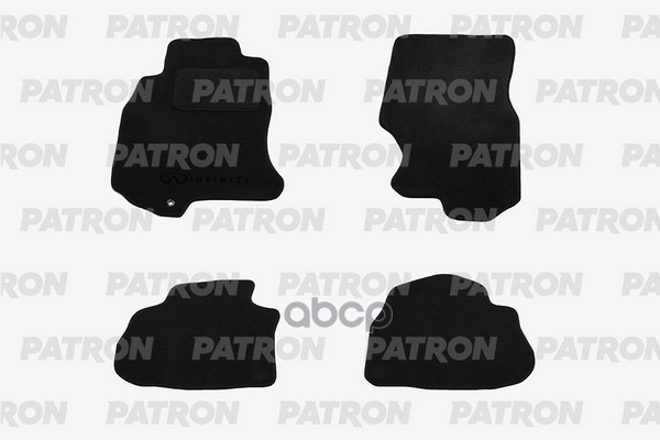 Комплект Автомобильных Ковриков Текстильных Infiniti Fx 35-45 2003-2008 PATRON арт. PCC-IN
Комплект Автомобильных Ковриков Текстильных Infiniti Fx 35-45 2003-2008 PATRON арт. PCC-IN