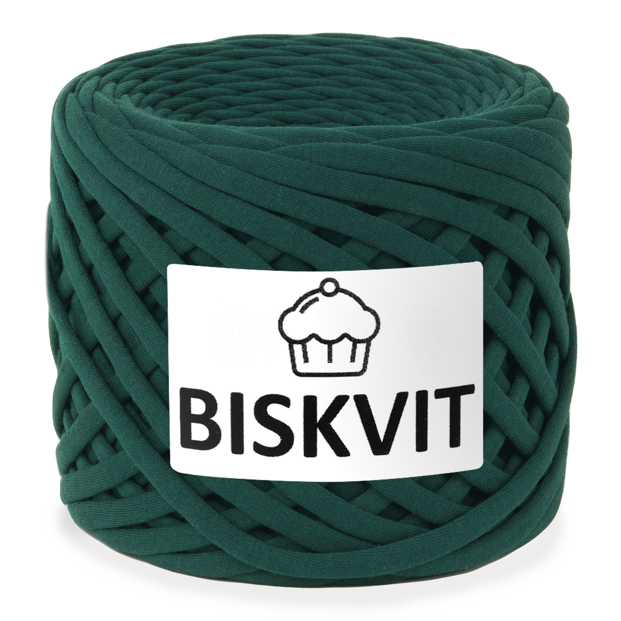 Трикотажная пряжа для вязания BISKVIT Пихта, 100% хлопок, 7-9мм, 100м, Зеленый, BISKVIT
Трикотажная пряжа для вязания BISKVIT Пихта, 100% хлопок, 7-9мм, 100м, Зеленый, BISKVIT