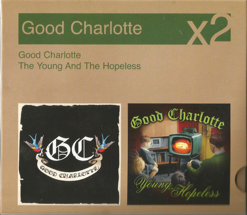 Good Charlotte: Good Charlotte / The Young And The Hopeless (Slidepack) (2 CD) 
Good Charlotte: Good Charlotte / The Young And The Hopeless (Slidepack) (2 CD)