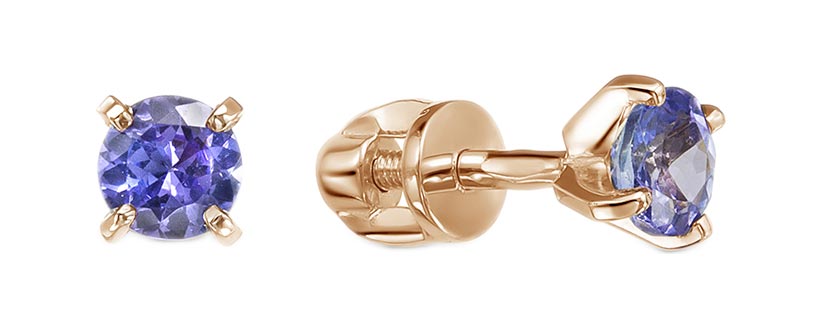 Серьги-пусеты из красного золота с танзанитом Vesna jewelry 4995-150-147-00, 4995-150-147-00
Серьги-пусеты из красного золота с танзанитом Vesna jewelry 4995-150-147-00, 4995-150-147-00