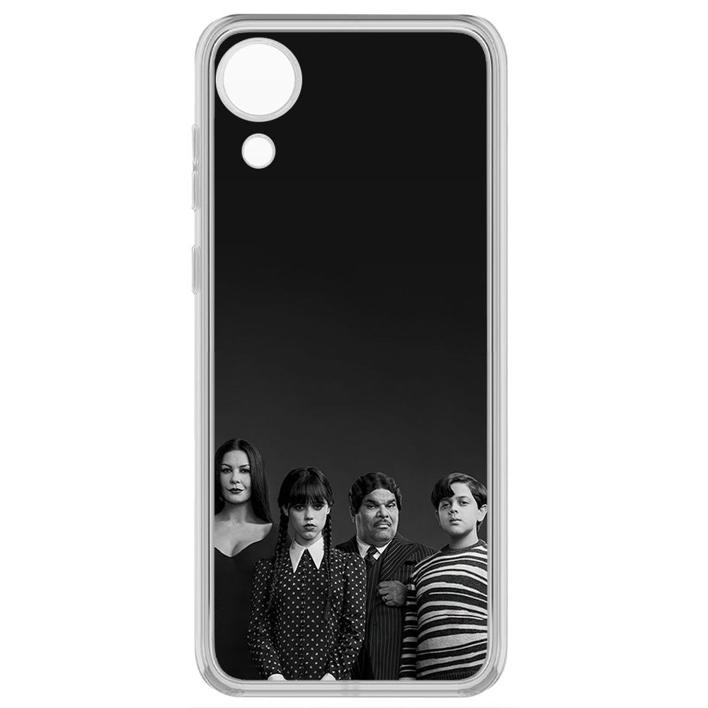 Чехол-накладка Уэнсдей Аддамс - Семейка Аддамс для Samsung Galaxy A03 Core (A032), Прозрачный
Чехол-накладка Уэнсдей Аддамс - Семейка Аддамс для Samsung Galaxy A03 Core (A032), Прозрачный