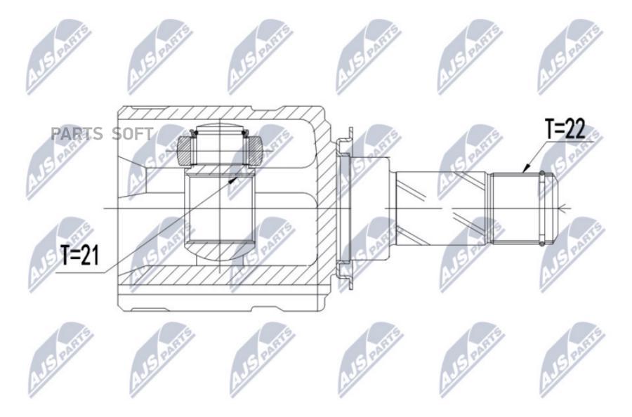 Шрус Внутр. К-Кт Opel Corsa D 1.0,1.2,1.4 Gkn Type 06-14, Adam 1.4 13- Npwpl064 NTY арт. N
Шрус Внутр. К-Кт Opel Corsa D 1.0,1.2,1.4 Gkn Type 06-14, Adam 1.4 13- Npwpl064 NTY арт. N