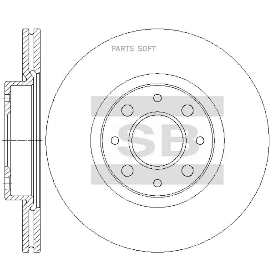 Диск Тормозной Передний Fiat/Alfa/Lancia Sangsin Brake Sd5560 Sangsin brake арт. SD5560
Диск Тормозной Передний Fiat/Alfa/Lancia Sangsin Brake Sd5560 Sangsin brake арт. SD5560