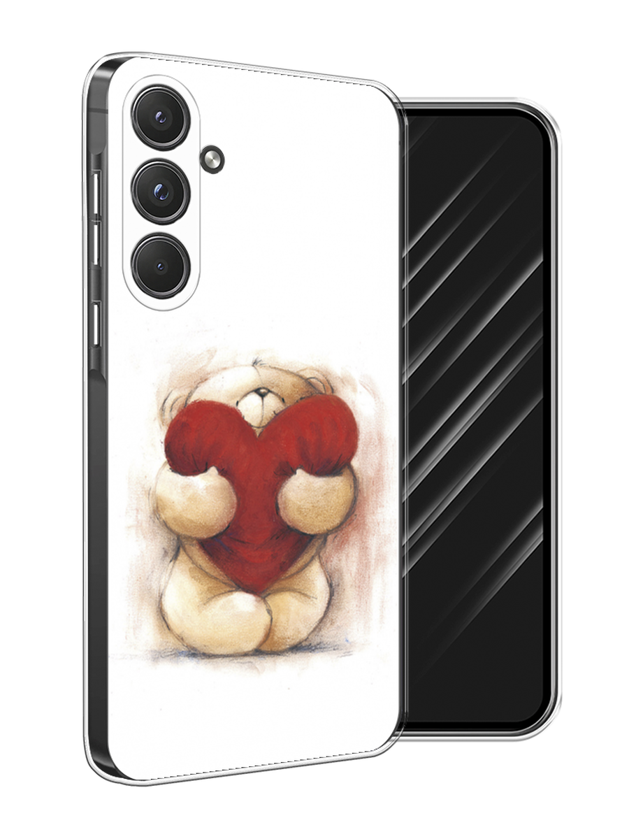 Чехол Awog на Samsung Galaxy A55 5G "Мишка с сердцем 1", Белый;бордовый;бежевый, 2109450-1
Чехол Awog на Samsung Galaxy A55 5G "Мишка с сердцем 1", Белый;бордовый;бежевый, 2109450-1