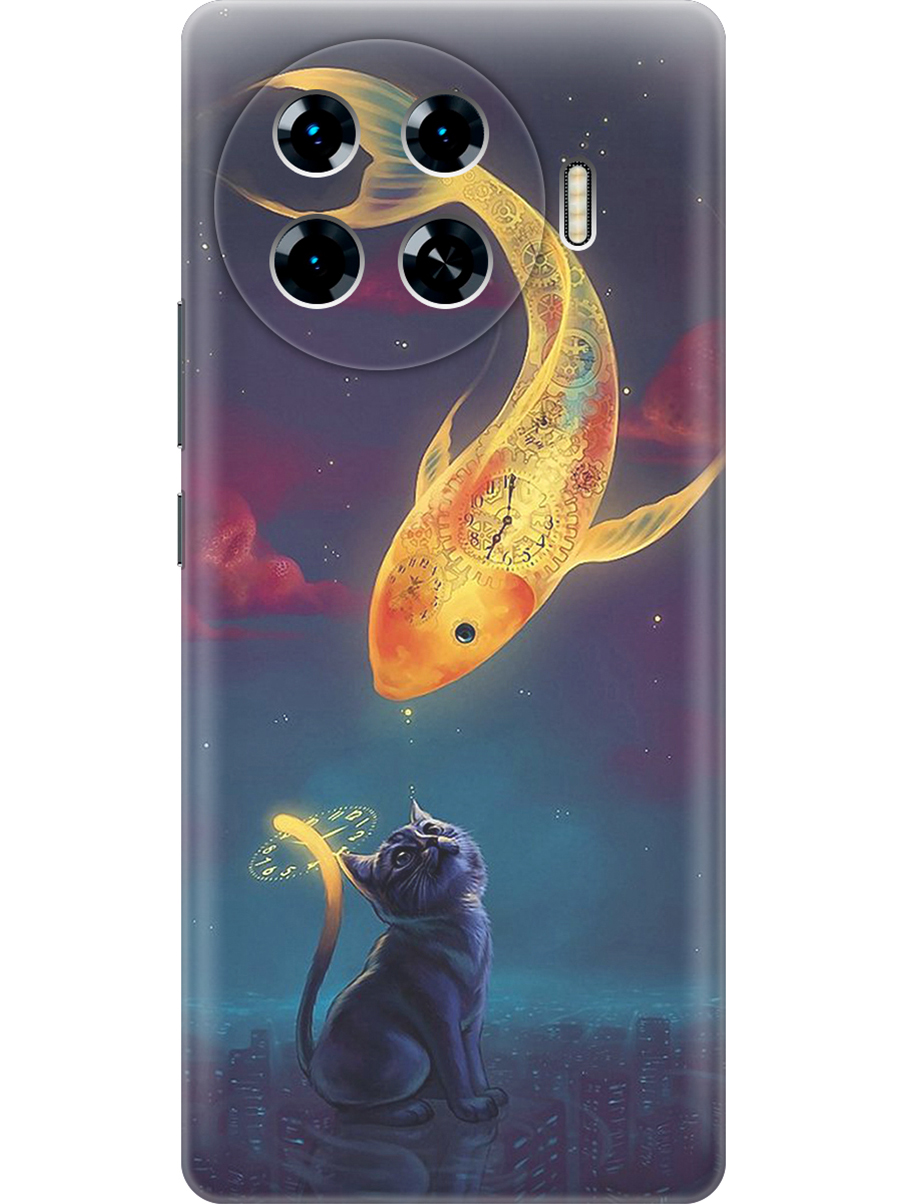 Силиконовый чехол на Tecno Spark 20 Pro+ с принтом "Кот и рыбка", Прозрачный;желтый;серый;синий, 783985085
Силиконовый чехол на Tecno Spark 20 Pro+ с принтом "Кот и рыбка", Прозрачный;желтый;серый;синий, 783985085