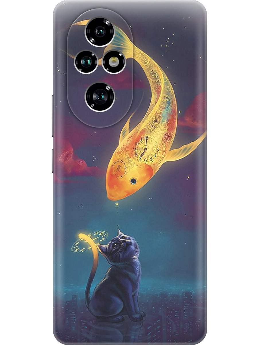 Силиконовый чехол на Honor 200 pro с принтом "Кот и рыбка", Прозрачный;желтый;серый;синий, 783979685
Силиконовый чехол на Honor 200 pro с принтом "Кот и рыбка", Прозрачный;желтый;серый;синий, 783979685