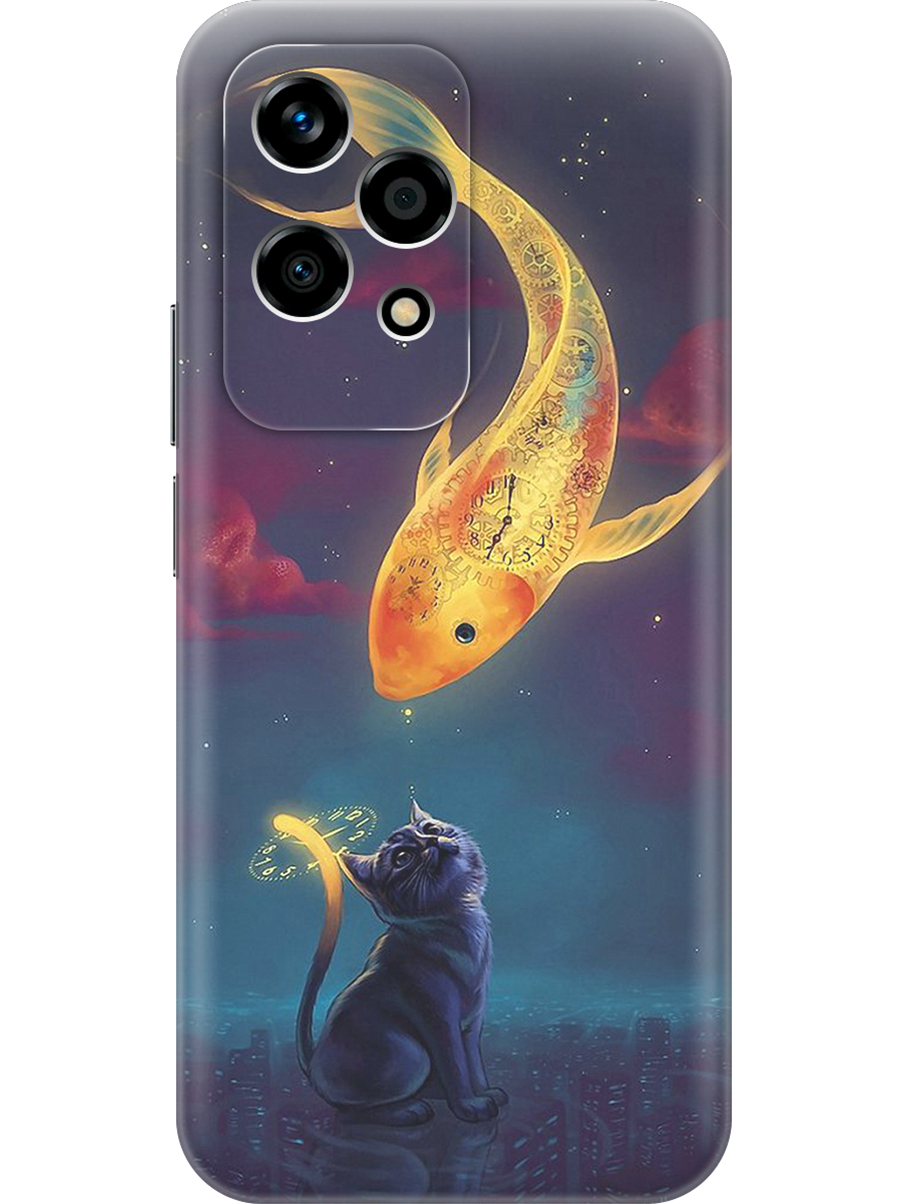 Силиконовый чехол на Honor 200 lite с принтом "Кот и рыбка", Прозрачный;желтый;серый;синий, 783979085
Силиконовый чехол на Honor 200 lite с принтом "Кот и рыбка", Прозрачный;желтый;серый;синий, 783979085