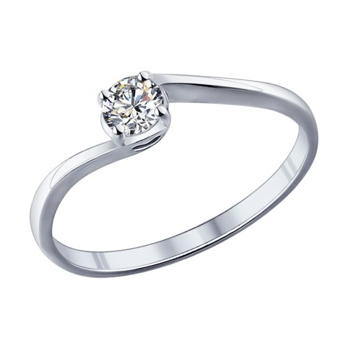 Кольцо из серебра с фианитом р. 15.5 Яхонт Ювелирный 121996, 121996
Кольцо из серебра с фианитом р. 15.5 Яхонт Ювелирный 121996, 121996