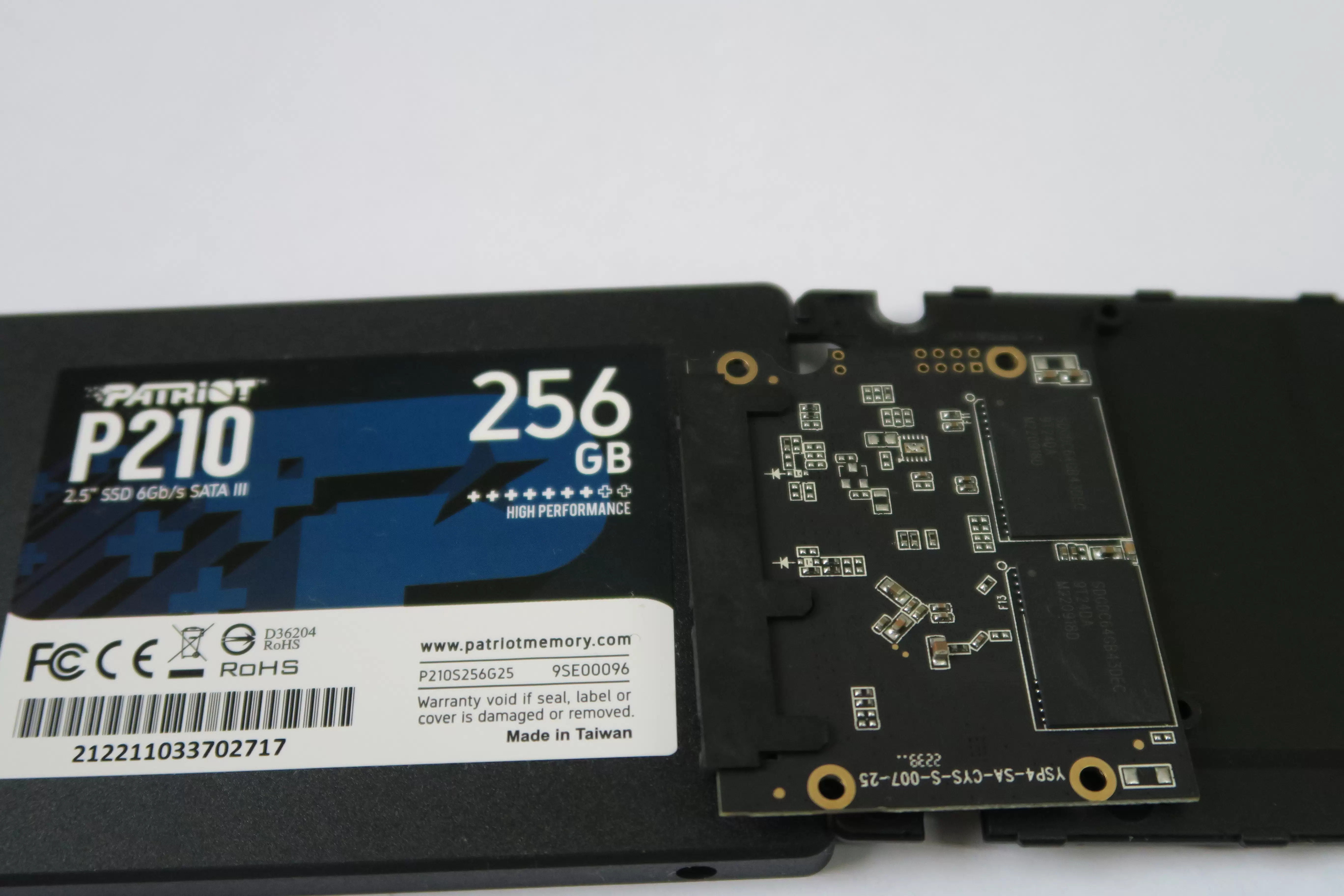 SSD накопитель Patriot Memory P210 2 5 256 ГБ P210S256G25 купить в