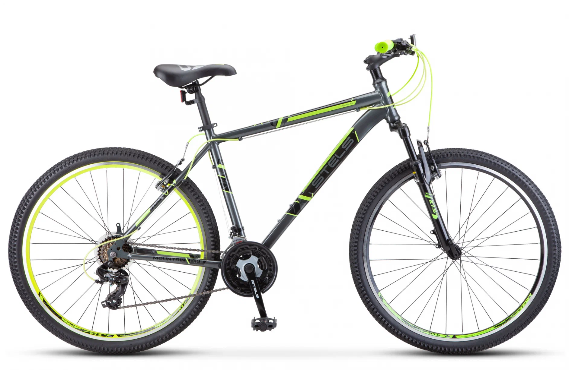 Велосипед STELS Navigator 700 MD 275 F020 2021 21 серыйжелтый 1800400₽