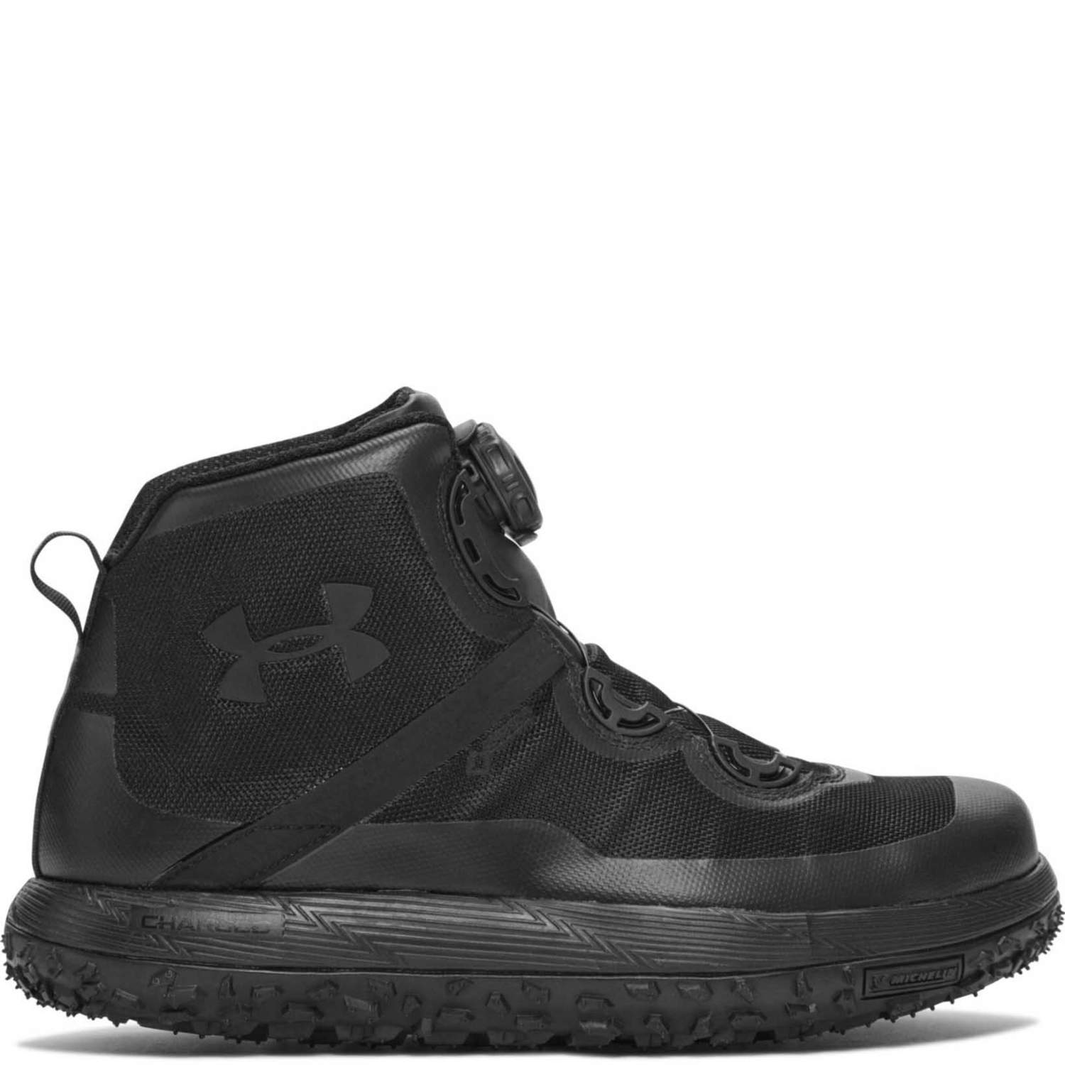 Ботинки Under Armour Fat Tire Gore-tex, black, 13 US - купить в Москве,цены на Мегамаркет