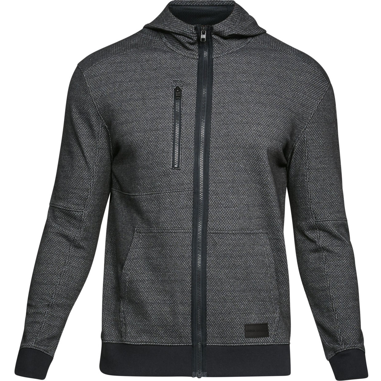 Under armour pursuit hot sale full zip hoodie