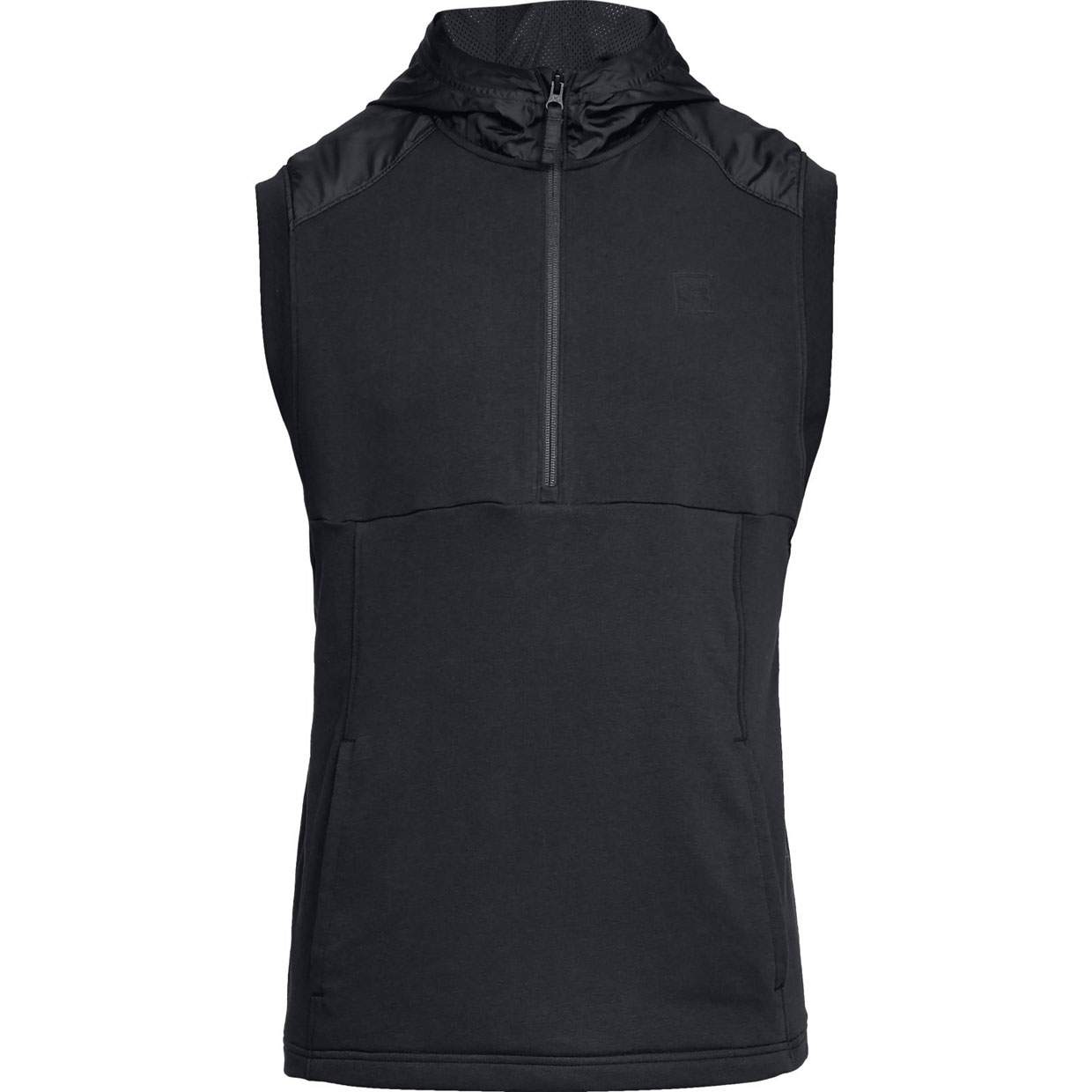 Жилет under armour. Худи безрукавка мужская under Armour. Under Armour безрукавка с капюшоном. Under Armour 1306464-100.
