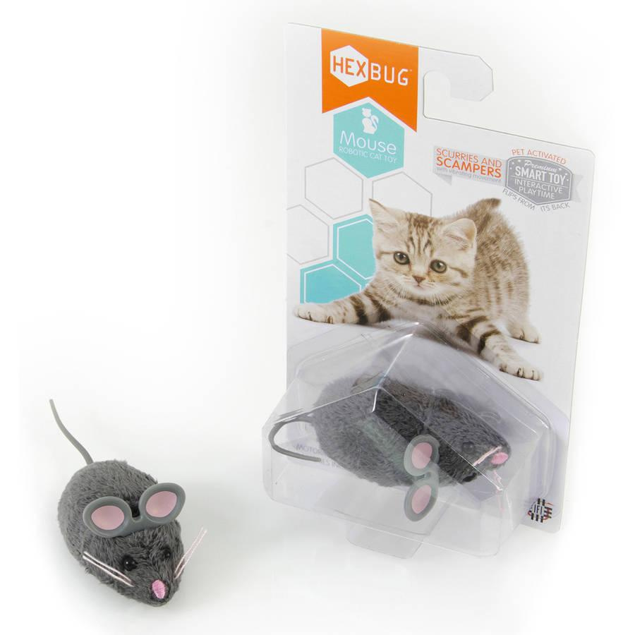 Игрушка для кошек Hexbug Mouse Cat Toy, микроробот, серый, 6,2 см - отзывы  покупателей на маркетплейсе Мегамаркет | Артикул товара:100024187167