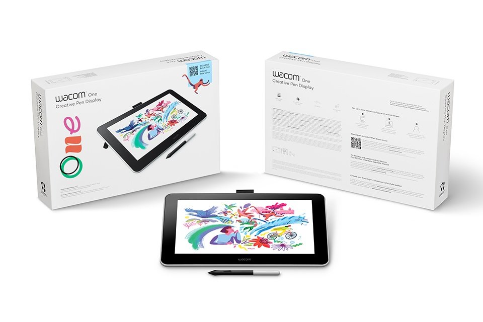 Графический монитор Wacom One 13 DTC133W0B, купить в Москве, цены