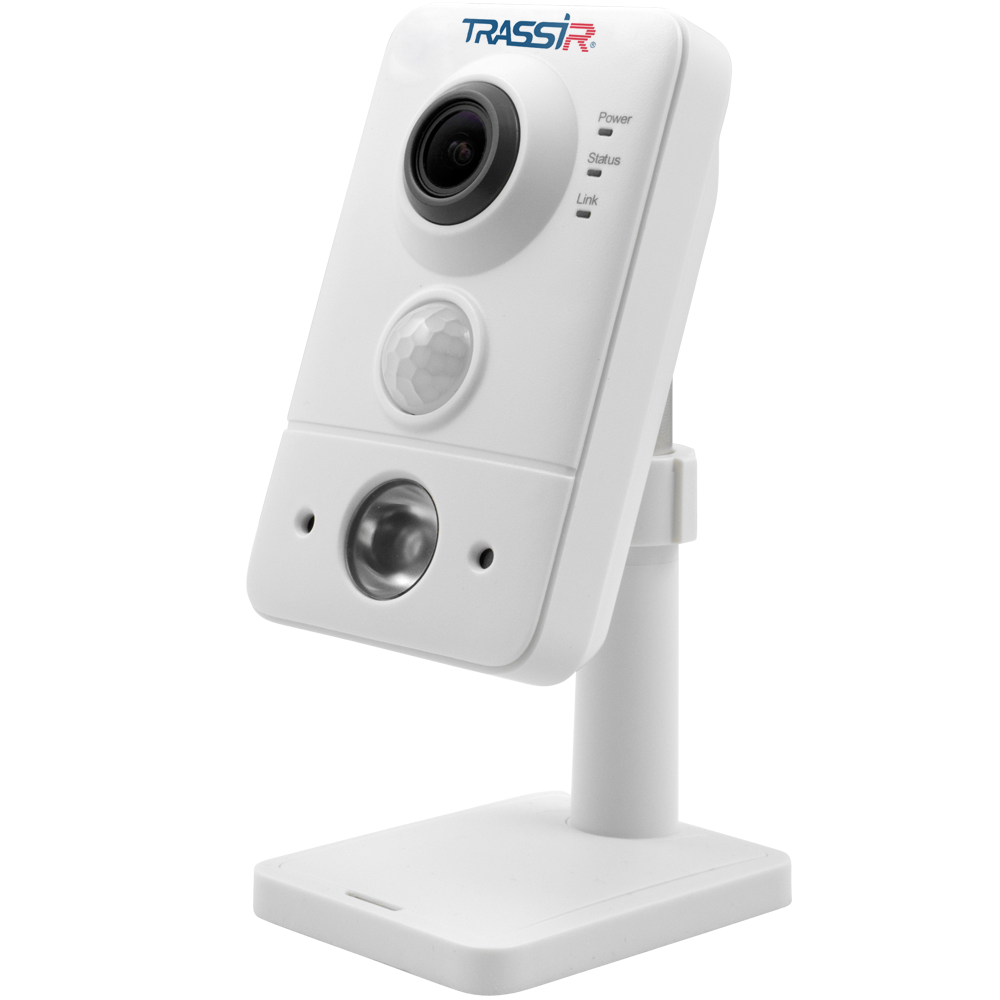 IP-камера Trassir TR-D7121IR1W v2 White - купить в Москве, цены на  Мегамаркет | 600001718616