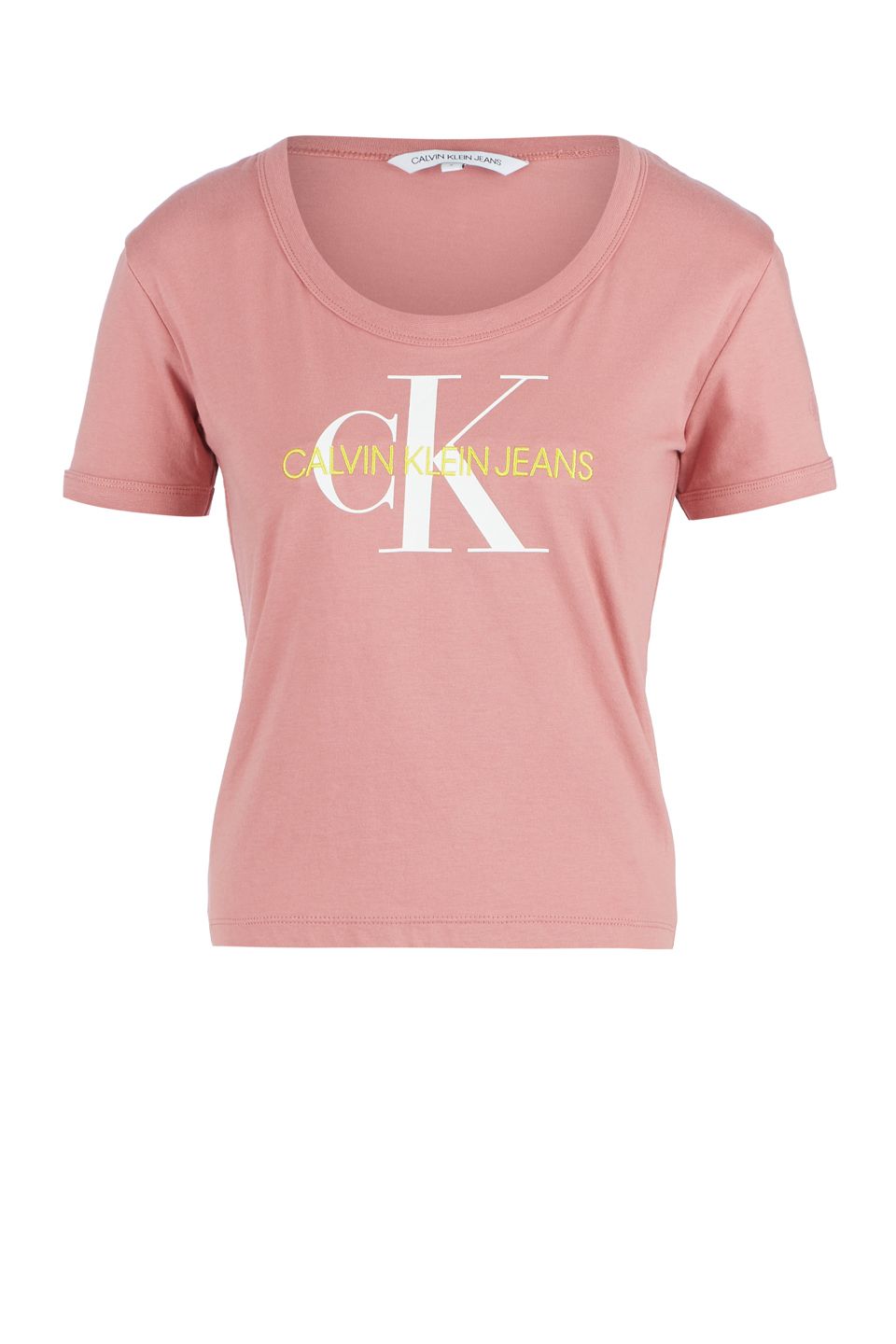Футболка женская Calvin Klein Jeans J20J213561.VAZ0 розовая XS - купить в  Москве - sbermegamarket.ru