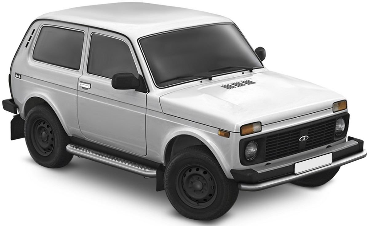 Пороги с листом d57 Rival Lada 4х4 2121 I внедорожник 3-дв. 1995-н.в.,  R.6002.004 – купить в Москве, цены в интернет-магазинах на Мегамаркет