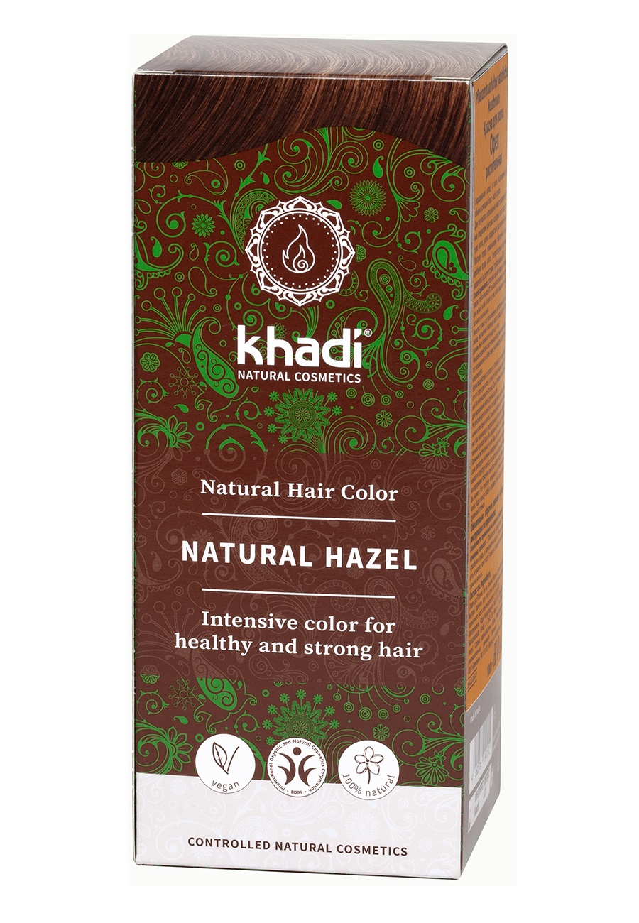 растительная краска для волос khadi орех 100