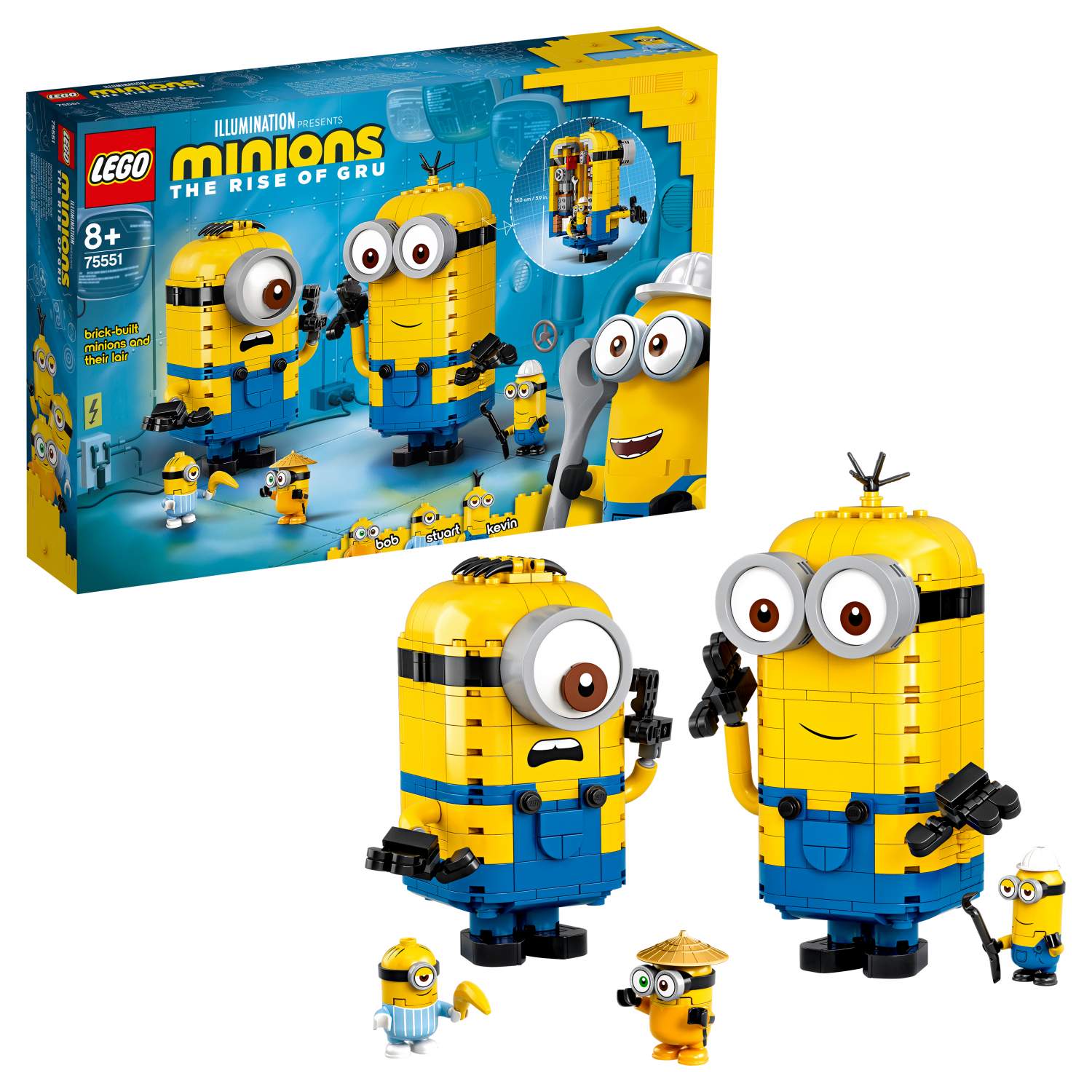 Отзывы о конструктор LEGO Minions 75551 Фигурки миньонов и их дом - отзывы  покупателей на Мегамаркет | конструкторы LEGO 75551 - 100026580643