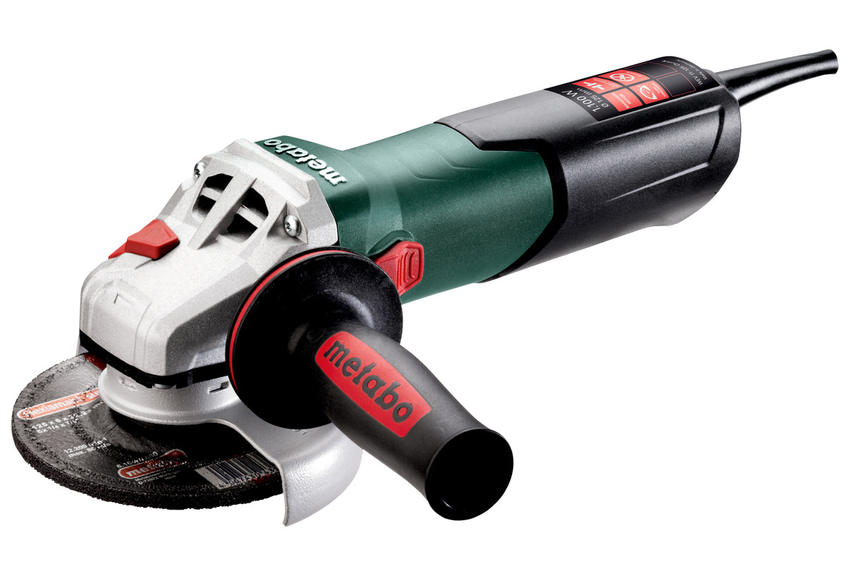 Сетевая угловая шлифовальная машина METABO WEV 11-125 QUICK 603625000 -  отзывы покупателей на Мегамаркет | 600002735150