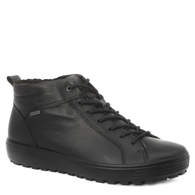 Ботинки мужские ECCO SOFT 7 TRED 450304 черные 40 EU - купить в Москве -  sbermegamarket.ru