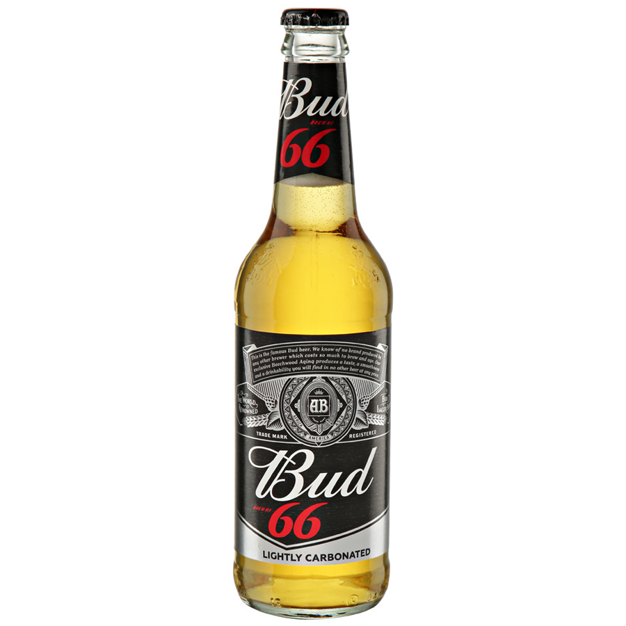 Купить пиво будем. Пиво светлое Bud 66 0.45 л. Пиво БАД 66. Светлое пастеризованное "БАД 66". Пиво БАД 66 светлое 4,3% 0,45л ж/б.