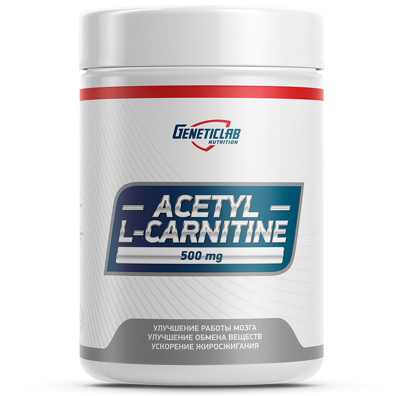 Acetyle L-Carnitine GeneticLab Nutrition 60  -      | 600001712480