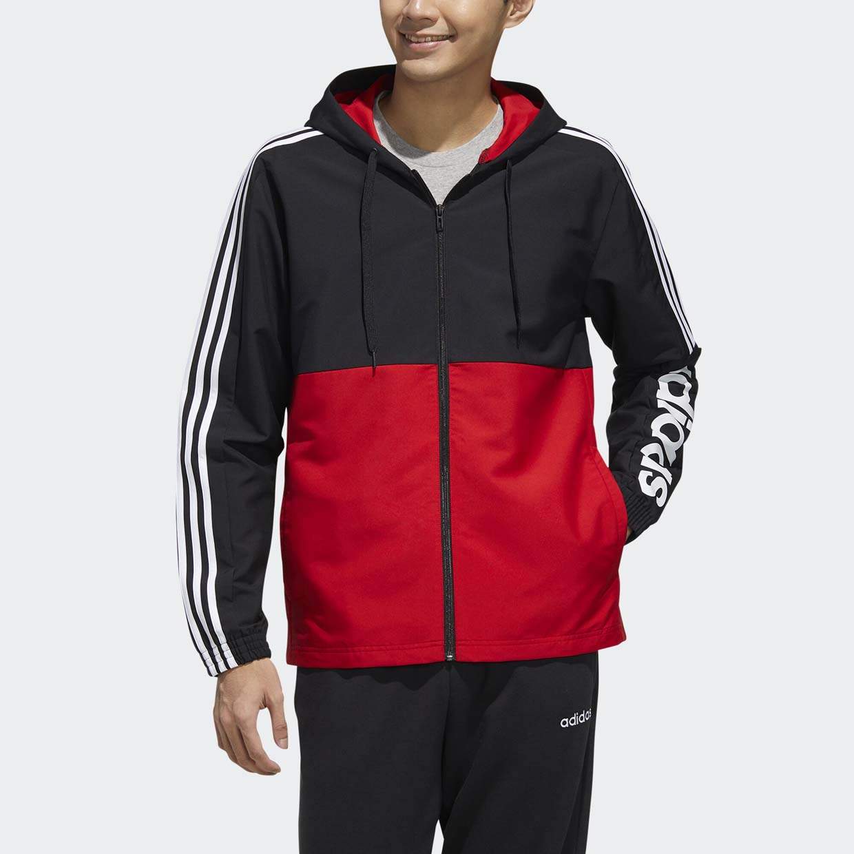 Adidas Essentials Colorblock Windbreaker S