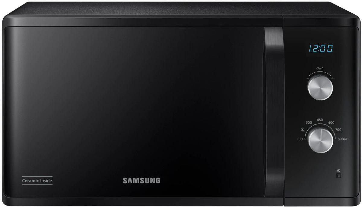 Микроволновая печь соло Samsung MS23K3614AK Black, купить в Москве, цены в  интернет-магазинах на Мегамаркет