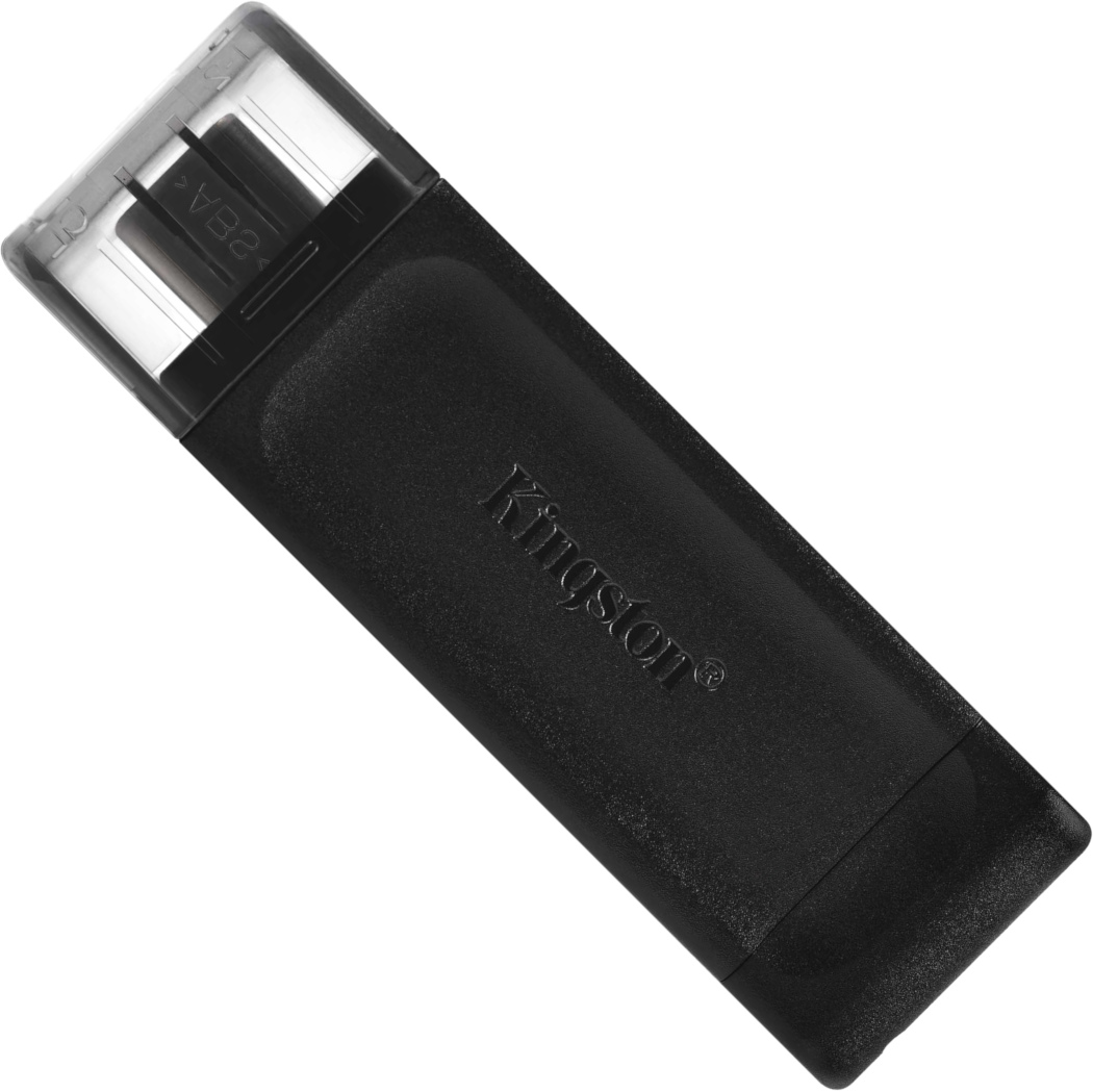 Флешка Kingston DataTraveler 70 128ГБ Black (DT70/128GB) - отзывы  покупателей на Мегамаркет | 100027136222